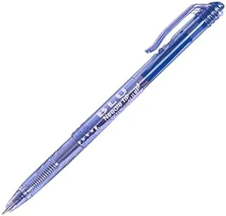 Signature SMB Matte Blu Retractable Ball Point Pen, 0.8 mm Tip, Black