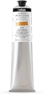 Vallejo 17417 Acrylic Artist Paint Tube 200 ml, Naples Yellow (Hue)