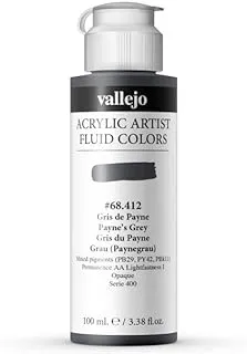 VALLEJO 412 Fluid Acrylic 100ML. Payne's Grey