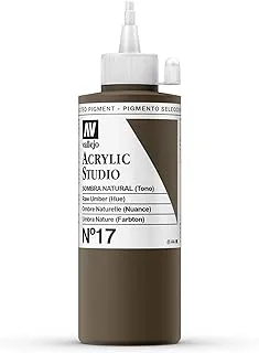 Vallejo 22017 Acrylic Studio Paint 200 ml, Raw Umber