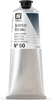 Vallejo 21550 Acrylic Studio Paint Tube 125 ml, Payne's Grey