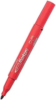 Signature SMP Markpro Bullet Tip Permanent Marker, Red