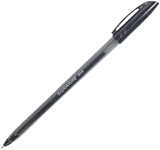 Signature 0.8 mm BSS Tip Ball Point Pen, Black