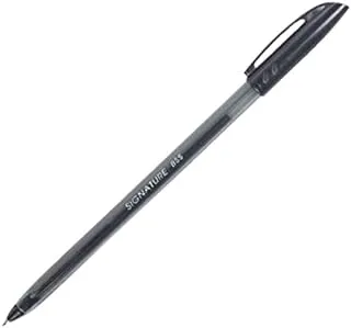 Signature BSS 0.8 mm Tip Ball Point Pen, Red