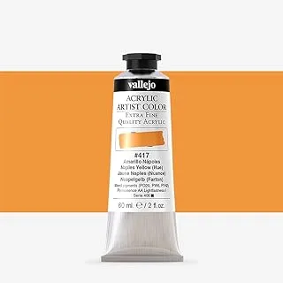 Vallejo Acrylic Artist Color 60 ml, No. 417 Naples Yellow (Hue)