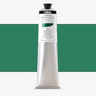 Vallejo Acrylic Artist Paint Tube 200 ml, No. 411 Hooker's Green