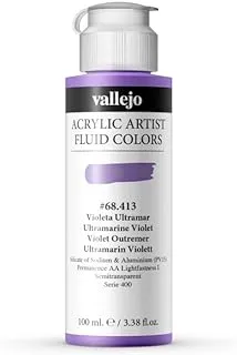 VALLEJO 413 Fluid Acrylic 100ML. Ultramarine Violet