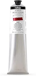 VALLEJO 17402 ACRYLIC ARTIST: 200 ML. NAPHTHOL CRIMSON