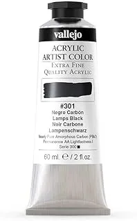 VALLEJO 16301 ACRYLIC ARTIST 301: 60 ML. LAMPS BLACK