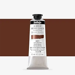 VALLEJO 16311 ACRYLIC ARTIST : 60 ML. BURNT SIENNA