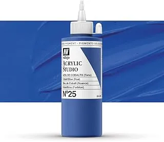 Vallejo 22025 Acrylic Studio Paint 200 ml, Cobalt Blue