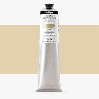 VALLEJO 315 Acrylic Artist 200 ML. Unbleached Titanium