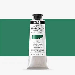 Vallejo Acrylic Artist Color 60 ml, No. 411 Hooker's Green