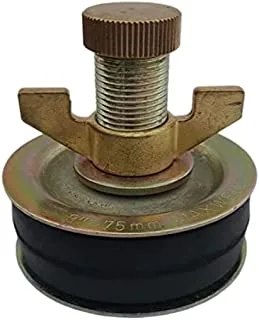 Biella™ Brass Cap Universal Drain Testing Plug For Air And Water Testing Of Drains And Sewers 75 mm 3 inch