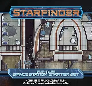 Starfinder Flip-Tiles: Space Station Starter Set