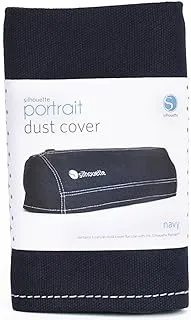 Silhouette Portrait Dust Cover, Navy