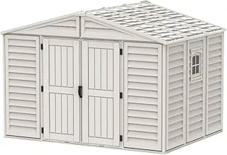 Garden Storage Shed for Kids Bicycles, Patio Cushions, Garden Tools etc. Weather Resistant, Fire Resistant