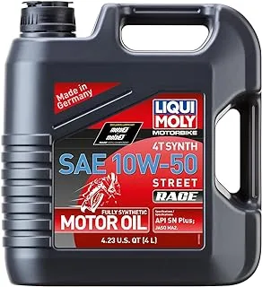 Liqui Moly 10W-50 Motorbike 4T Synthetic Street Race Engine Oil 4 Liter