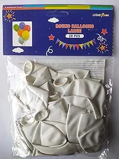 Servewell BALOONSA BALLOON 20pc Large matte white