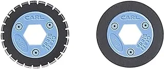 CARL 15051 Bidex perforating/Scoring Blade Set for Personal/Professional Rotary Trimmers, Blue