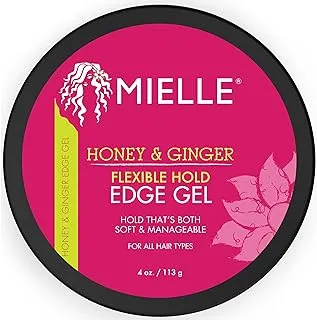 Mielle Organics Honey & Ginger Flexible Hold Edge Gel, 4 Ounces