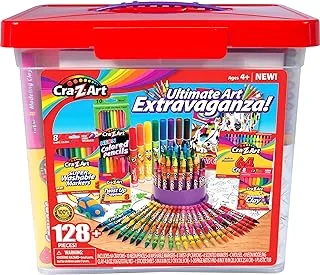 مجموعة حوض استحمام Cra-Z-Art Ultimate Extravaganza مكونة من 130 قطعة