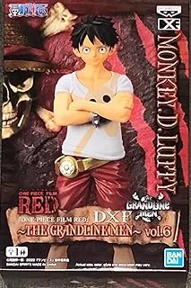 Banpresto The Grandline Men Vol6 Monkey D Luffy Figure Toy, 16 cm Size