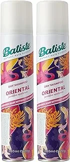 Batiste Oriental Scent Dry Shampoo Twin Pack 200 ml, 2-Piece