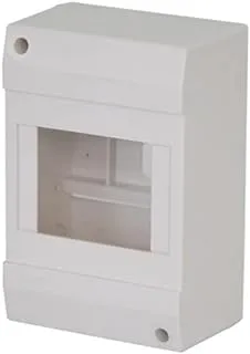 Biella™ Distribution Protection Box - 4 Way MCB Electrical Junction Box for Indoor Wall Circuit Breaker