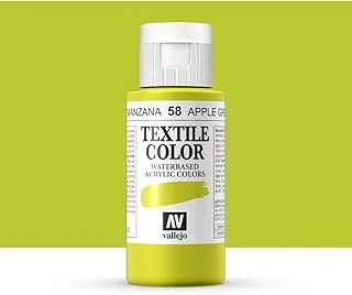 VALLEJO 40058 TEXTILE COLOR 60 ML. APPLE GREEN