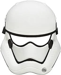 Goldedge Space Movie Masquerade Costume Mask, White, One Size