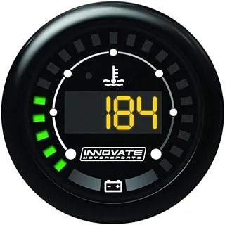 Innovate Motorsports 3853 MTX Digital Series Dual Function Water Temperature and Battery Voltage Gauge Kit