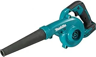 MAKITA DUB185Z - منفاخ هواء بدون أيونات الليثيوم 18 فولت بدون بطارية وشاحن يتضمن خرطومًا مرنًا وأنبوبًا مستقيمًا وفوهة وشاح وكيس غبار