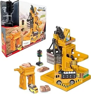 Fitto Play Dough Factory Toy with Crane, Dump Truck, and Traffic Signal