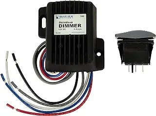 Blue Sea Systems 7506 Deckhand DIMMER Switch 6A 12V, Blue