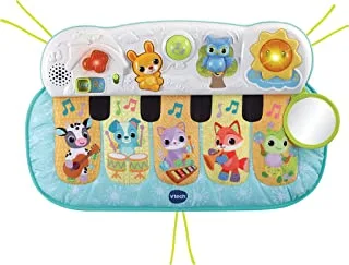 VTech Play & Dream Kicking Piano | لعبة طفل تفاعلية وتنموية مع الأصوات والموسيقى | مناسب للأعمار من 3 إلى 18 شهرًا ، النسخة الإنجليزية