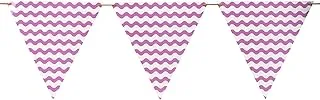 Neviti 677767 Carnival Bunting Decoration Set, Purple