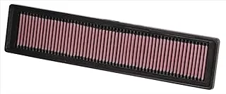 K&N Engine Air Filter: High Performance, Premium, Washable, Replacement Filter: Fits 2004-2014 PEUGEOT/CITROEN (2008, 408, 307, Cross 307, 206, 308, Partner, C4, C4L, Berlingo, Xsara Picasso), 33-2937