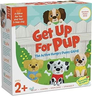 Peaceable Kingdom Get Up for Pup Card Game (لعبة ببطاقات الجرو)