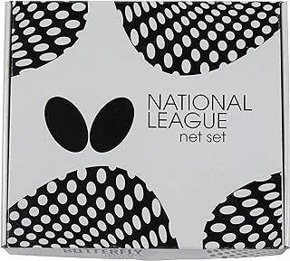 Butterfly National League Table Tennis Net Set – National League Net Fits Table Tennis Tables up to 1.75 inches Thick – Length of The Net Set is 72 inches, Black