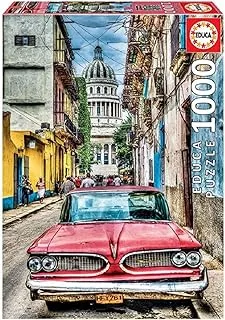 Educa - 1000 piece puzzle for adults | Old Car in Havana (16754)