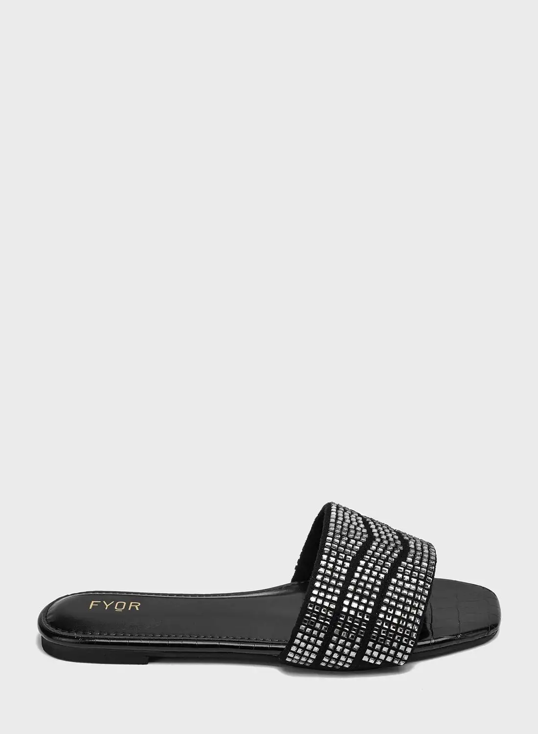 FYOR Open Toe Flat Sandals