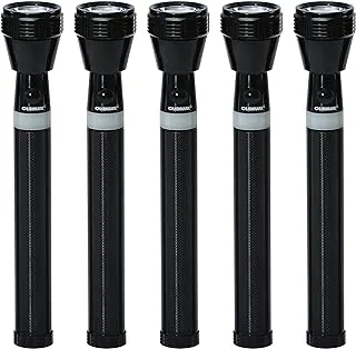 Olsenmark Rechargeable Super Bright CREE-XPE LED Flashlight 5-Pieces