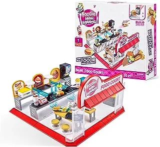 5 Surprise Foodie Mini Food Court 31-Pieces Playset with 1 Exclusive Miniature Collectible Toy