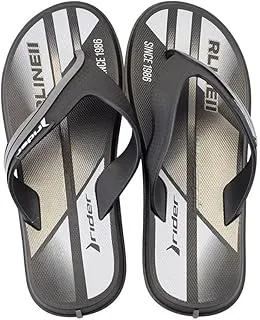 Rider R LINE MEN'S FLIP FLOPS, BLACK/GREY, 42 EU