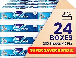 Fine Kitchen Paper hand Towel, 150 X 2plys, 24 packs. Fine multipurpose interfold Hand Towel, Sterilized Tissues For Germ Protection