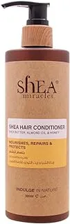 Shea Miracle Shea Hair Shampoo Enriched With Shea Butter, Almond Oil & Honey, Ideal For Split Ends & Breakage, 300 ml