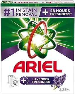 Ariel Automatic Lavender Laundry Detergent Powder, 2.25Kg