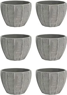 YATAI Plastic Plant Flowers Pots Planters For Succulent Cactus Orchid Flowers Indoor Outdoor Balcony Garden Decor – Plastic Pots Flowers Vase – Garden Plant Container (6)