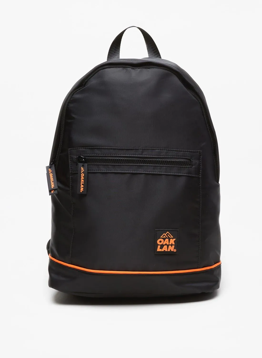 Oaklan by Shoexpress Mens Logo Detail Backpack with Zip Closure